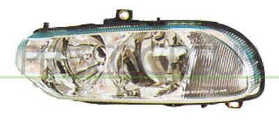 OPTICA DERECHA H1+H7 ELECTRICA-SIN MOTOR