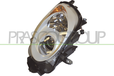 OPTICA DERECHA H7+H7 ELECTRICA-CON MOTOR-CROMADA