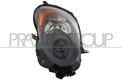 OPTICA DERECHA H7+H7 ELECTRICA-CON MOTOR AZUL OSCURO