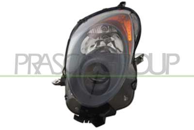 OPTICA IZQUIERDA H7+H7 ELECTRICA-CON MOTOR AZUL OSCURO