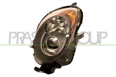OPTICA IZQUIERDA H7+H7 ELECTRICA-CON MOTOR-NEGRO