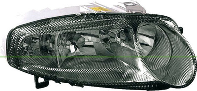 OPTICA DERECHA H7+H7+H1 ELECTRICA-CON MOTOR-NEGRA MOD. GTA