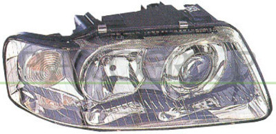 OPTICA DERECHA H1+H7 ELECTRICA-SIN MOTOR MOD. 09 > 00