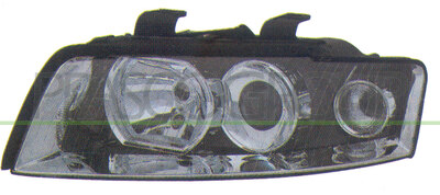OPTICA IZQUIERDA XENON D1S+H7 ELECTRICA-SIN MOTOR