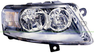 OPTICA DERECHA H1+H7 ELECTRICA-SIN MOTOR