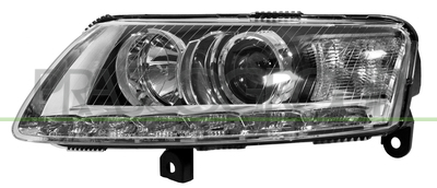 OPTICA IZQUIERDA XENON LED/D3S-H7 ELECTRICA-CON MOTOR