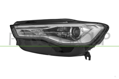 OPTICA IZQUIERDA D5S/H7-ELECTRICA-CON MOTOR-CON LUZ DE GIRO-CON LUZ DIURNA-LED-MONTAJE HELLA
