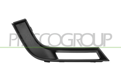 MOLDURA IZQUIERDA PARACHOQUES DELANTERO-NEGRA MOD. S-LINE