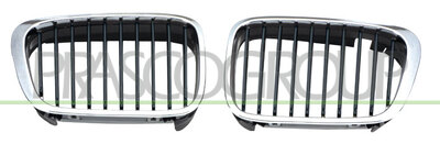 REJILLA IZQUIERDA-CROMADA/NEGRA MOD. COUPE'