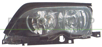 OPTICA IZQUIERDA H7+H7 ELECTRICA-CON MOTOR-NEGRO