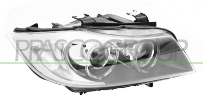 OPTICA DERECHA XENON D1S+H7/H10 ELECTRICA-CON MOTOR