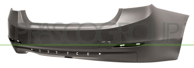 PARACHOQUES TRASERO-IMPRIMADO-CON ESCAPE DOBLE IZQUIERDO MOD. MODERN-LUXURY-SPORT 328-325-330-BERLINA
