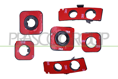 KIT SOPORTES SENSORES PARACHOQUES DELANTERO-(6 PIEZAS)