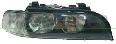 OPTICA DERECHA H7+HB3 ELECTRICA-CON MOTOR-PILOTO BLANCO