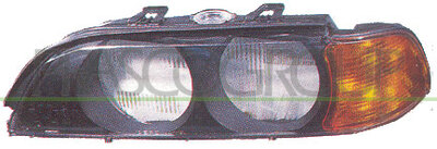 CRISTAL FARO IZQUIERDO CON PILOTO AMBAR