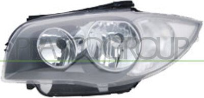 OPTICA IZQUIERDA H7+H7 ELECTRICA-SIN MOTOR OSCURO/GRIS MOD. 07 > 09