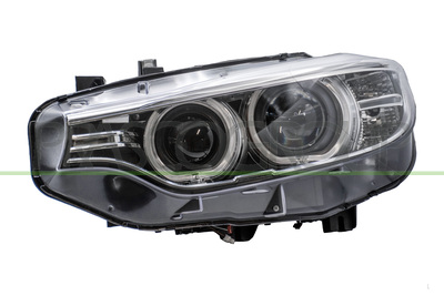 OPTICA IZQUIERDA XENON D1S-PY24 ELECTRICA-CON MOTOR-NEGRA-LED