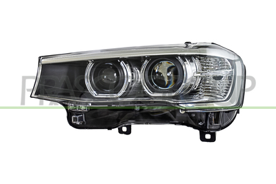 OPTICA IZQUIERDA XENON HID/D1S ELECTRICA-CON MOTOR-CON LUZ-LED-NEGRA