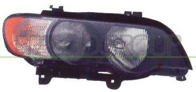OPTICA DERECHA H7+HB3 ELECTRICA-CON MOTOR-PILOTO BLANCO MOD. > 03