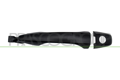 MANILLA PUERTA DELANTERA IZQUIERDA-EXTERIOR-IMPRIMADA-CON AGUJERO LLAVE