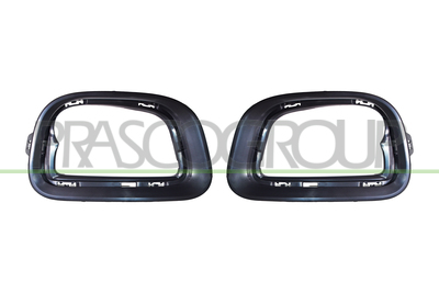 KIT MARCO FARO ANTINIEBLA NEGRO LISO PARA IMPRIMAR (DERECHA+IZQUIERDA)