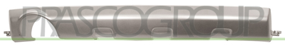 SPOILER PARACHOQUES TRASERO GRIS/PLATA