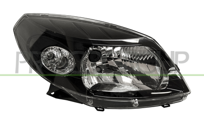 OPTICA DERECHA H4 ELECTRICA-SIN MOTOR-NEGRA