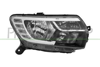 OPTICA DERECHA H7+H7-ELECTRICA-SIN MOTOR-LED