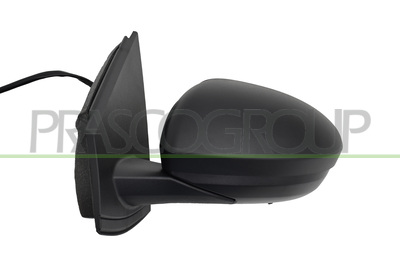 ESPEJO IZQUIERDO-ELECTRICO-NEGRO-TERMICO-CONVEXO-5 PINES