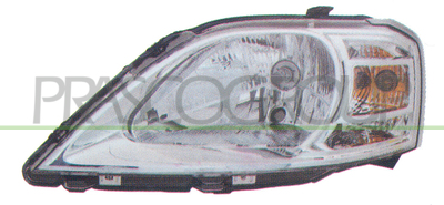OPTICA DERECHA H4 ELECTRICA-SIN MOTOR