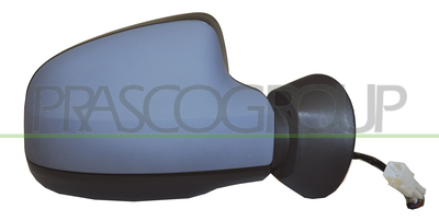 ESPEJO DERECHO ELECTRICO-TERMICO-IMPRIMADO-CONVEXO/CROMADO