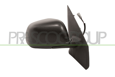 ESPEJO DERECHO-ELECTRICO-NEGRO-TERMICO-CON SONDA-CONVEXO-7 PINES
