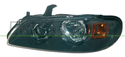 OPTICA IZQUIERDA H7+H7 ELECTRICA-NEGRA