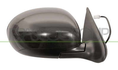 ESPEJO DERECHO ELECTRICO-NEGRO-CONVEXO/CROMADO 8H3P