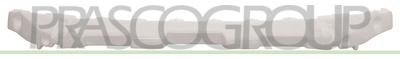 ABSORBEDOR IMPACTOS PARACHOQUES DELANTERO INFERIOR PLASTICO