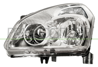 OPTICA IZQUIERDA XENON D2R+H7 ELECTRICA-SIN MOTOR-CROMADA