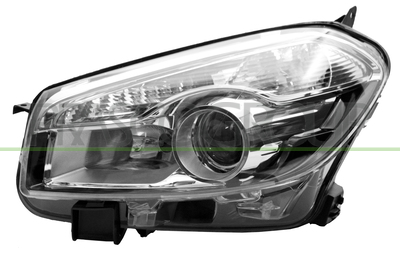 OPTICA IZQUIERDA H7+H7 ELECTRICA-SIN MOTOR