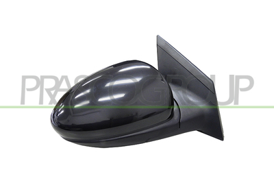 ESPEJO DERECHO-ELECTRICO-NEGRO-CONVEXO