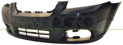 Parachoques delantero negro con agujeros antiniebla mod. 4 puertas