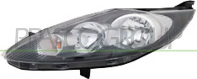 OPTICA IZQUIERDA H7+H1 ELECTRICA-CON MOTOR-NEGRA