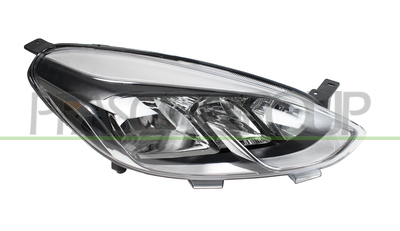 OPTICA DERECHA H7+H15 ELECTRICA-CON MOTOR-CROMADA