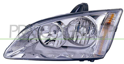 OPTICA IZQUIERDA H1+H7 ELECTRICA-CROMADA