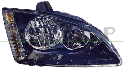 OPTICA DERECHA H7+H1 ELECTRICA-SIN MOTOR-NEGRA