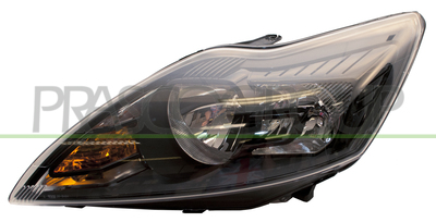 OPTICA IZQUIERDA H7+H1 ELECTRICA-CON MOTOR-NEGRA