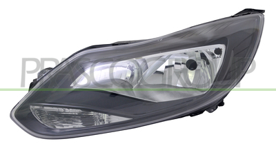 OPTICA IZQUIERDA H7+H1 ELECTRICA-CON MOTOR-NEGRA