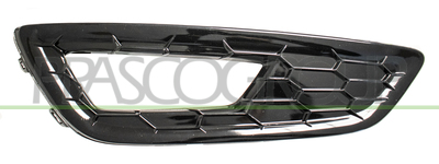 REJILLA IZQUIERDA PARACHOQUES-NEGRO BRILLANTE-CON AGUJERO ANTINIEBLA MOD. ZETEC SPORT