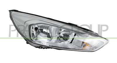 OPTICA DERECHA H7+H1 ELECTRICA-CON MOTOR-CROMADA