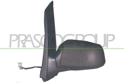 ESPEJO IZQUIERDO-ELECTRICO-NEGRO-CONVEXO/CROMADO