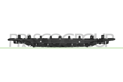 MOLDURA CENTRAL PARACHOQUES TRASERO-NEGRA BRILLANTE-CON AGUJEROS SENSORES+SOPORTES