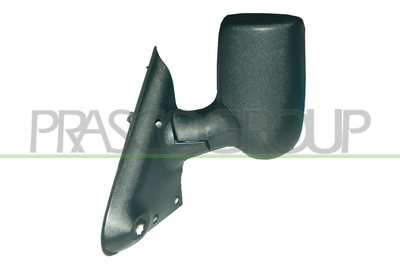 ESPEJO IZQUIERDO-MANUAL-NEGRO-BRAZO CORTO
